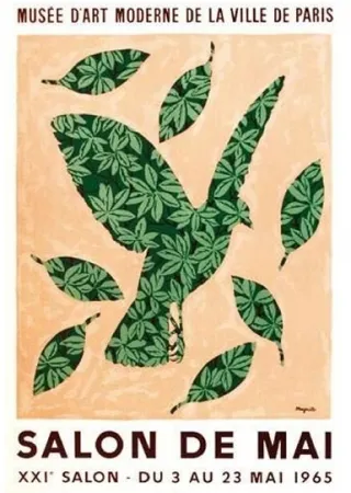 Cartel Magritte - Salon de mai 1965 