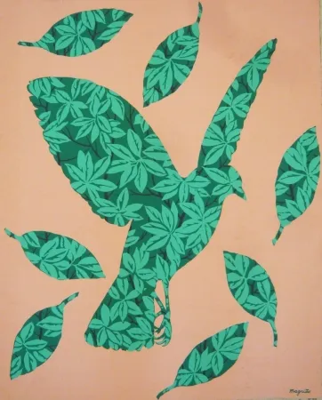 Serigrafía Magritte - Sans titre