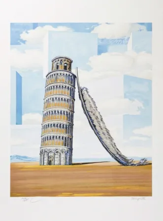 Litografía Magritte - Souvenir de Voyage