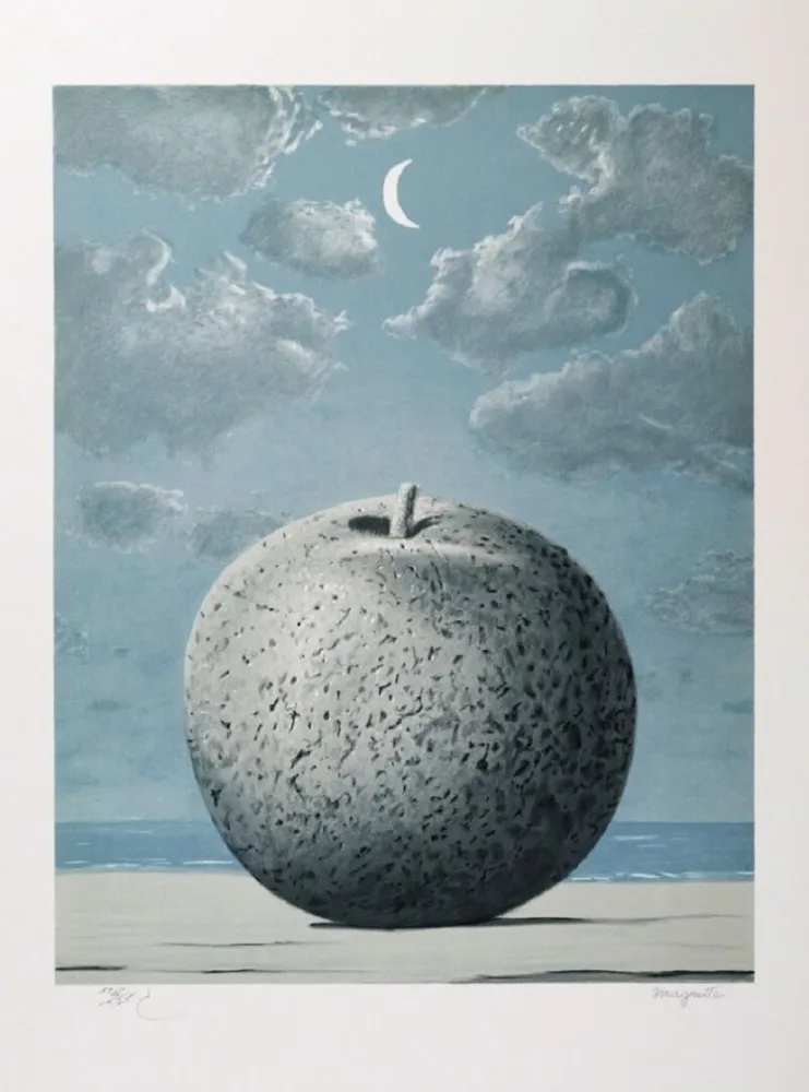 Litografía Magritte - Souvenir de Voyage
