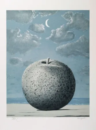 Litografía Magritte - Souvenir de Voyage