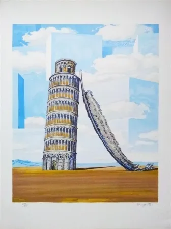 Litografía Magritte - Souvenir de voyage (Memory of a journey)