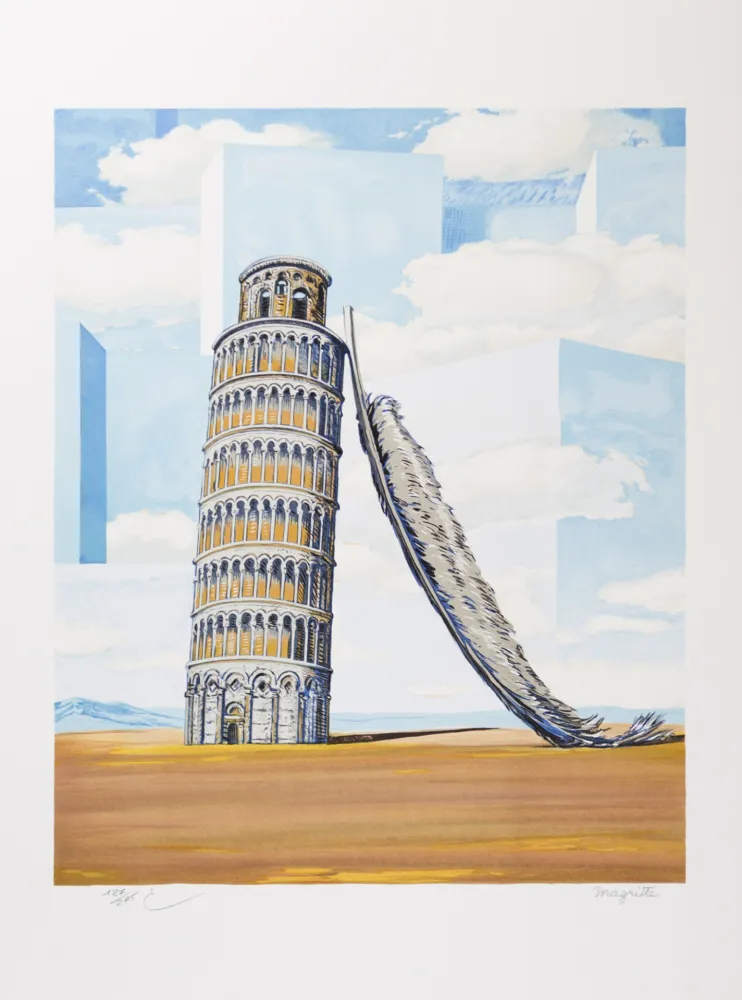 Litografía Magritte - Souvenir de Voyage (Memory of a Journey)