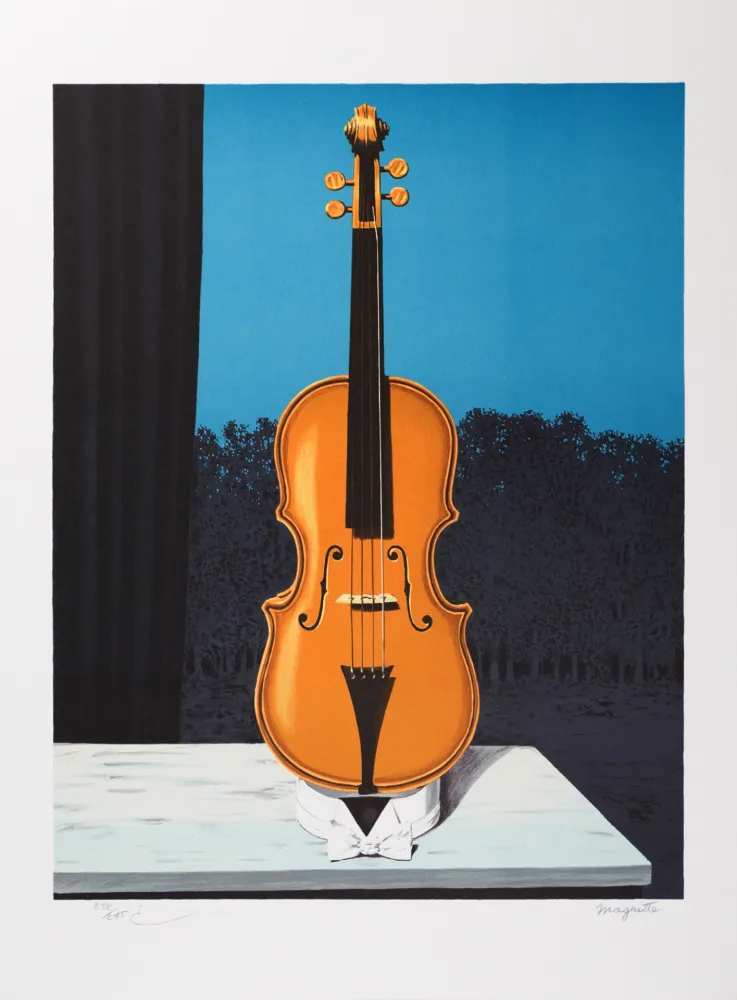 Litografía Magritte - Un peu de l’âme des bandits (A Little of the Bandits' Soul)