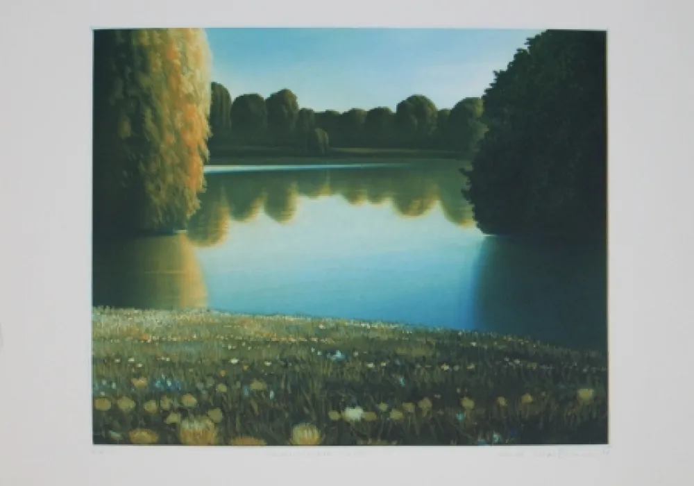 Aguafuerte Y Aguatinta Maibaum - Genesis:  Wiese