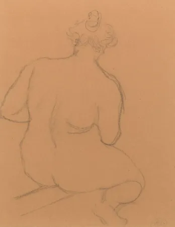 Sin Técnico Maillol - Femme nue de dos, accroupie