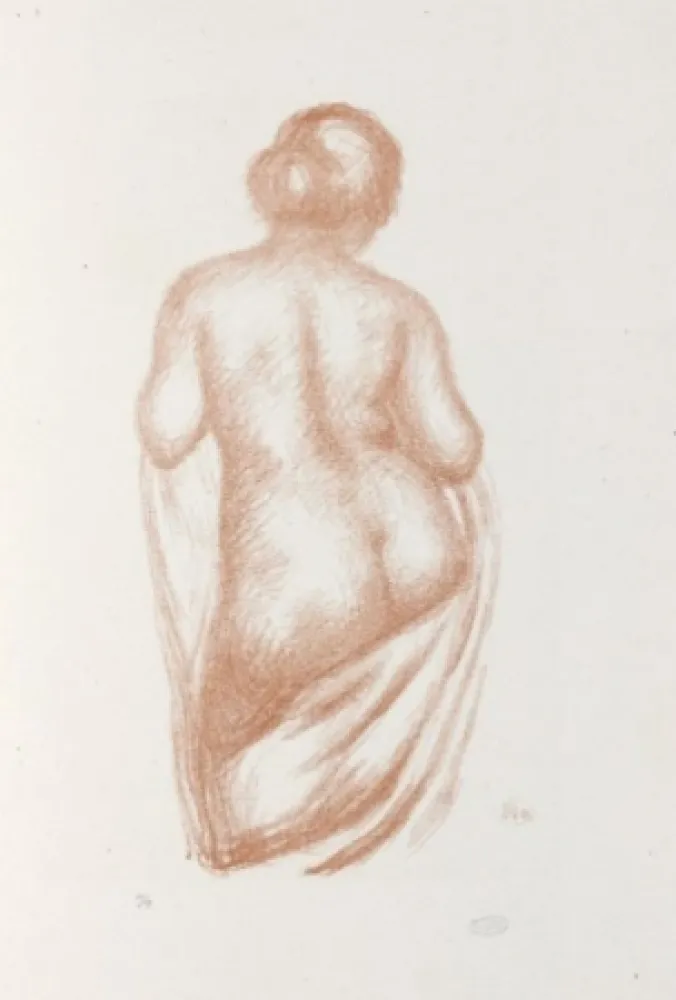 Litografía Maillol - Maîtres et petits maîtres d'aujourd'hui.  Aristide Maillol, Sculpteur et Lithographe. 
