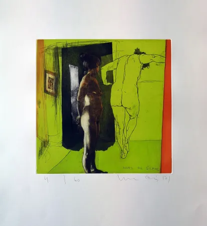 Aguafuerte Y Aguatinta Mair - Hors du silence