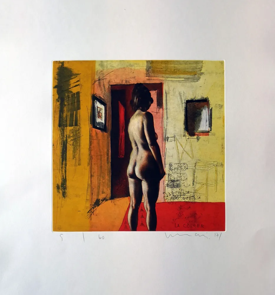 Aguafuerte Y Aguatinta Mair - La courbe