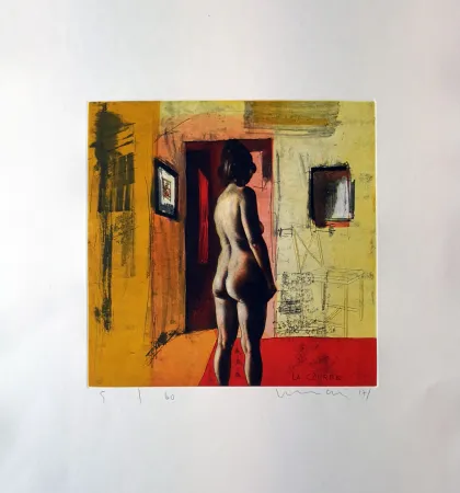 Aguafuerte Y Aguatinta Mair - La courbe