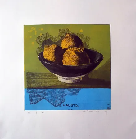 Aguafuerte Y Aguatinta Mair - S.Fausta