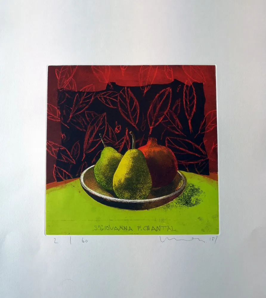 Aguafuerte Y Aguatinta Mair - S.Giovanna F.Chantal