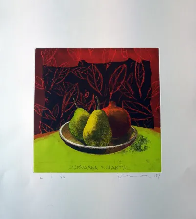 Aguafuerte Y Aguatinta Mair - S.Giovanna F.Chantal