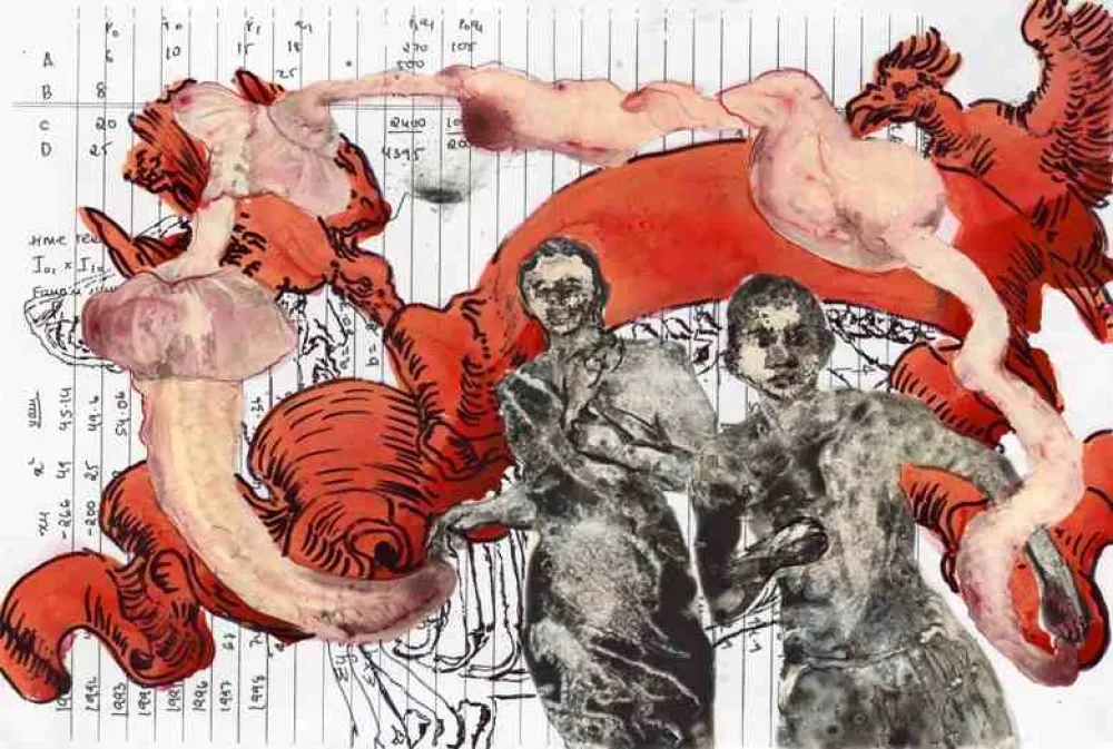 Estampa Numérica Malani - Childhood fears