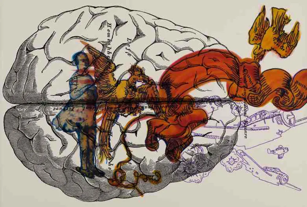 Estampa Numérica Malani - Girl watching