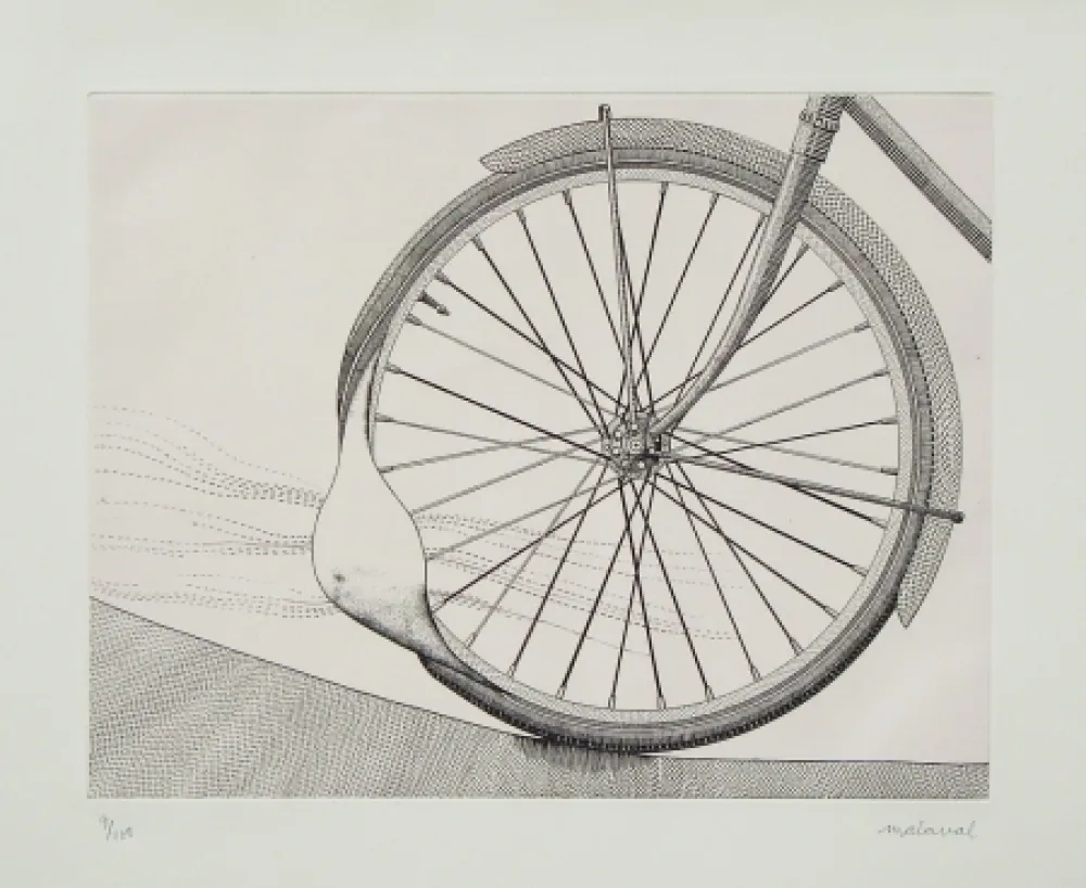 Aguafuerte Malaval - La roue