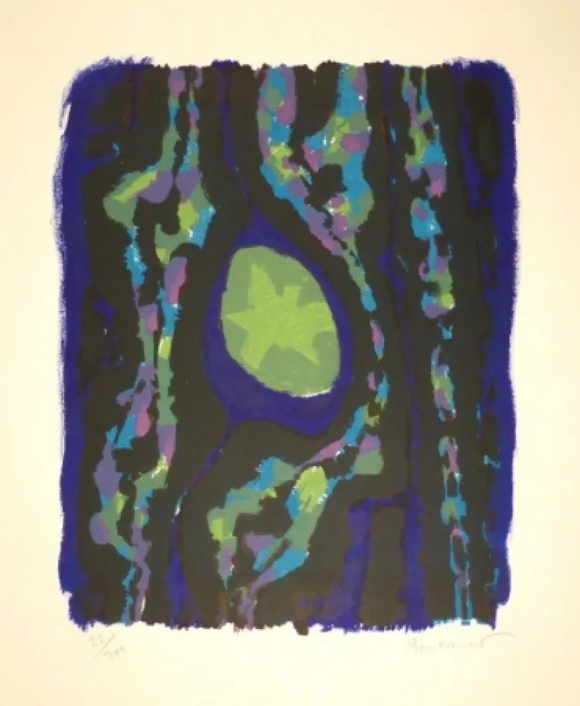 Litografía Manessier - Advent