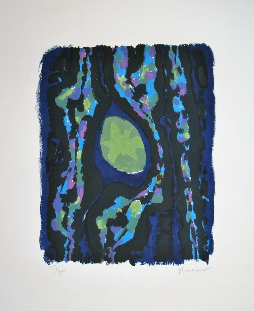 Litografía Manessier - Advent