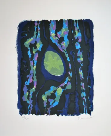 Litografía Manessier - Advent