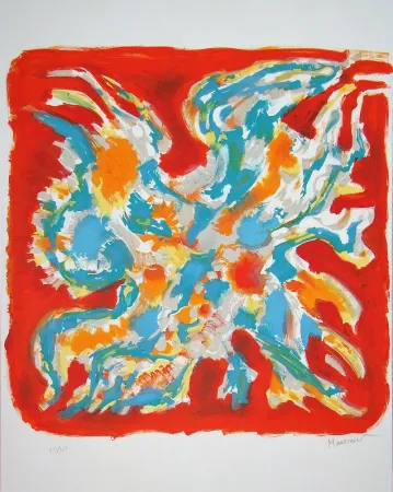 Litografía Manessier - Alléluia