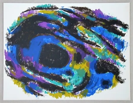 Litografía Manessier - Composition 1960