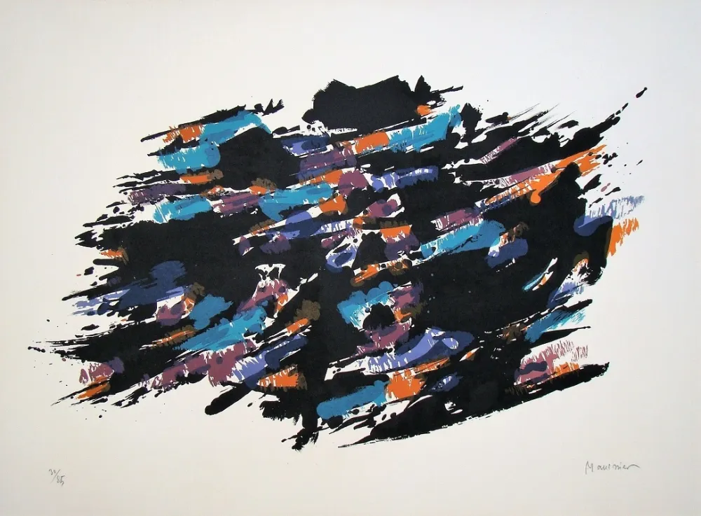 Litografía Manessier - Composition, 1971