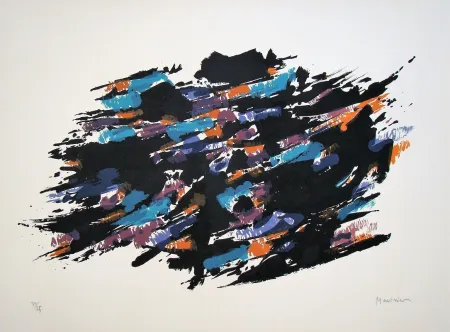 Litografía Manessier - Composition, 1971
