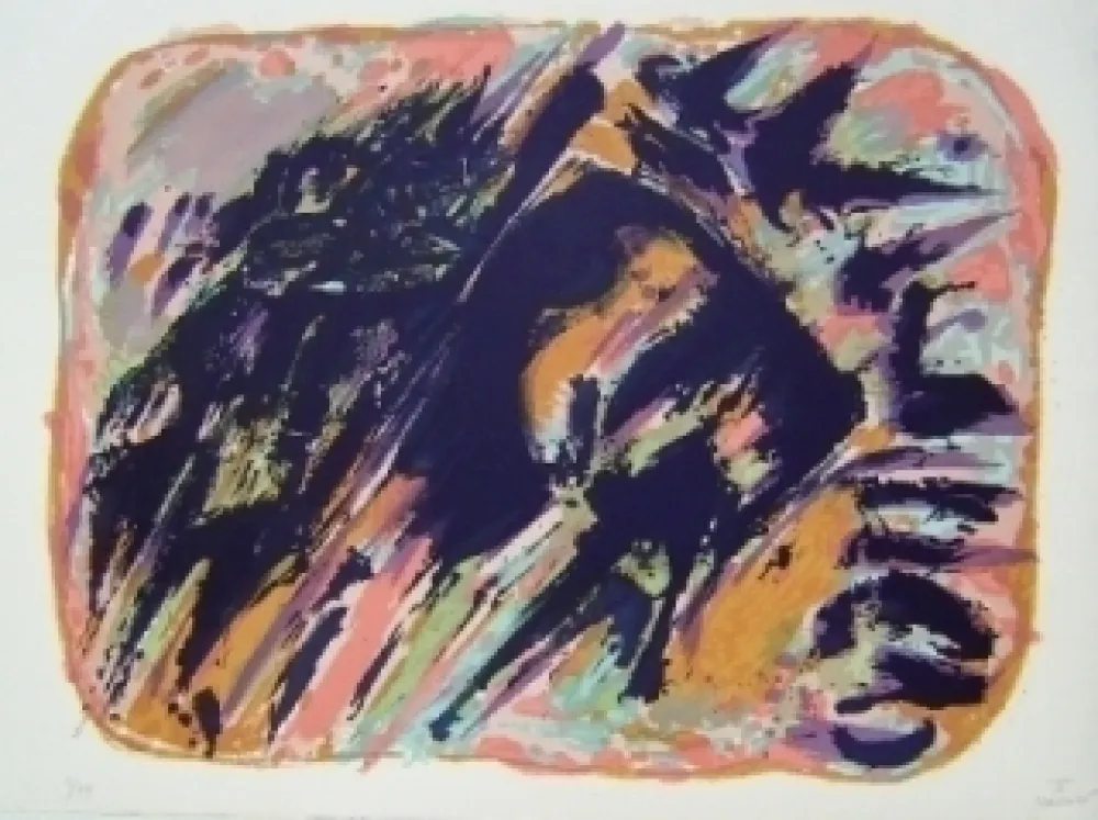 Litografía Manessier - Composition V