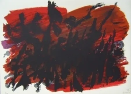 Litografía Manessier - Composition VI