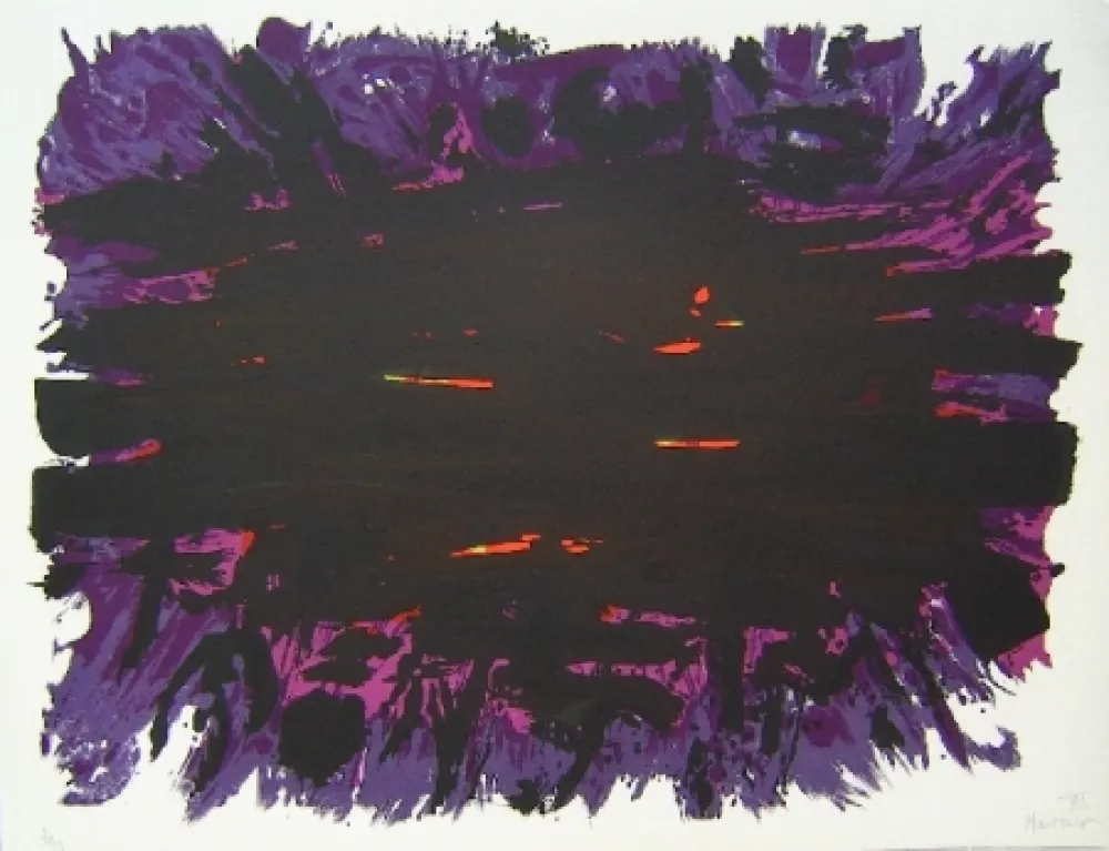 Litografía Manessier - Composition XII