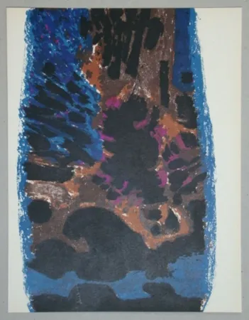 Litografía Manessier - Croquis