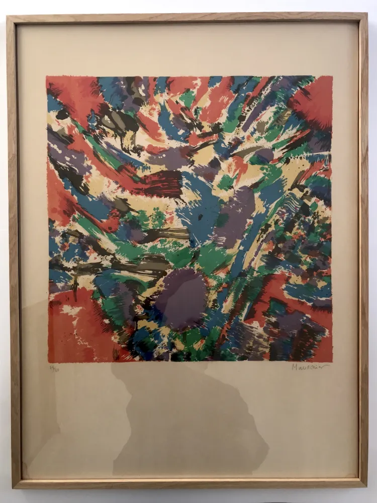 Litografía Manessier - Joie champêtre