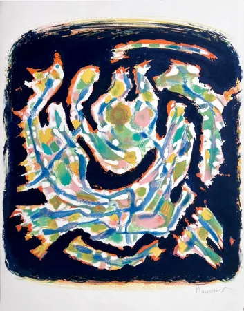 Litografía Manessier - Laudes II 