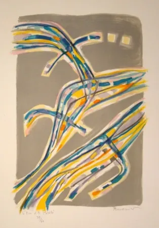 Litografía Manessier - L’eau et la Pureté