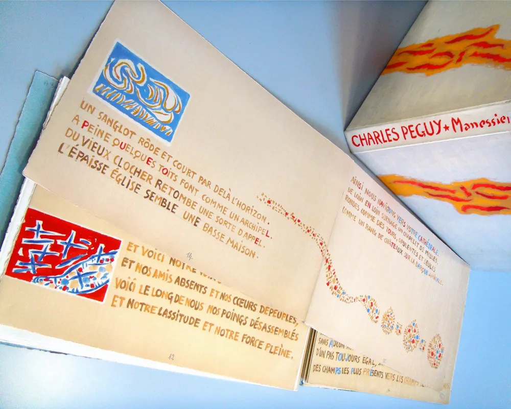 Libro Ilustrado Manessier - Présentation de la Beauce à Notre-Dame de Chartres (1964)