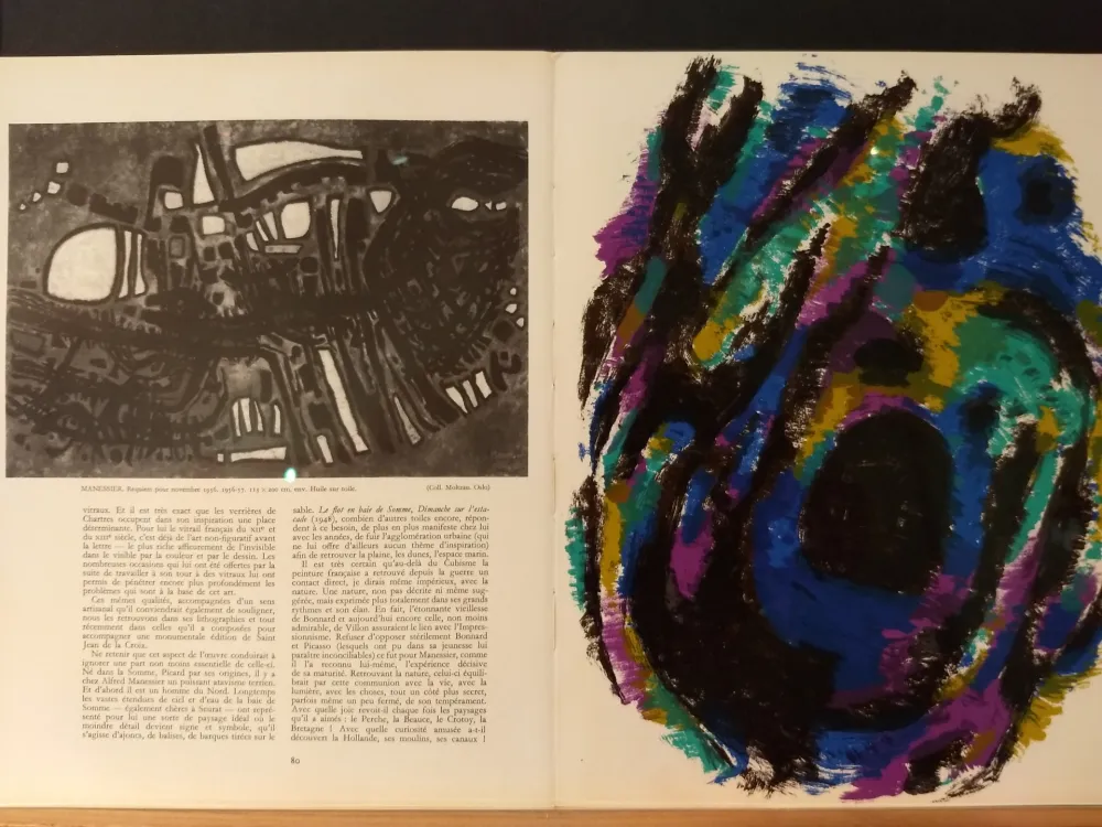 Libro Ilustrado Manessier - Xxe No 15