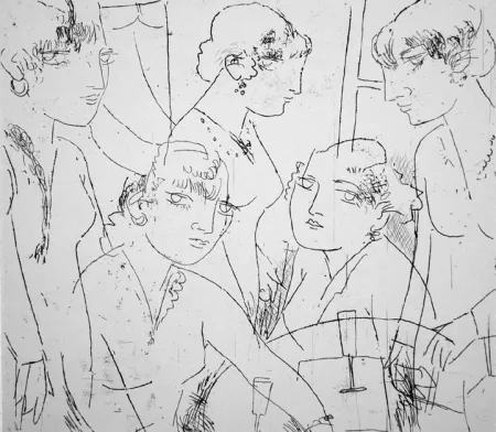 Aguafuerte Manfredi - Diotima e le sue sorelle