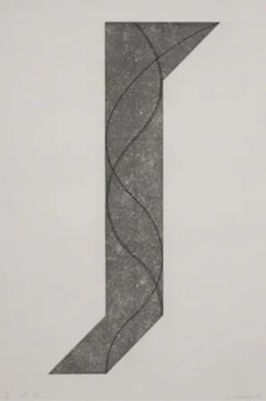 Aguafuerte Y Aguatinta Mangold - Untitled II