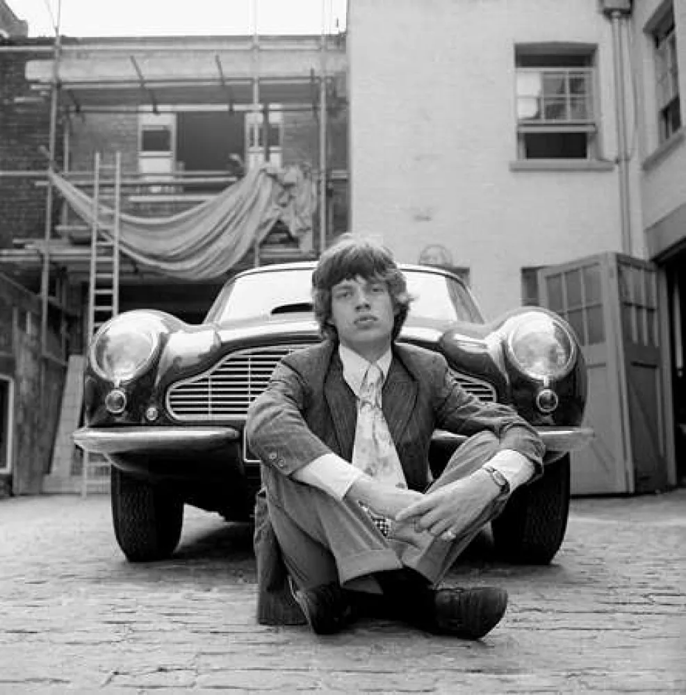 Fotografía Mankowitz - Mick & Aston