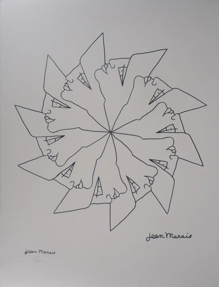 Litografía Marais  - Vers le futur