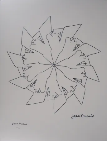 Litografía Marais  - Vers le futur