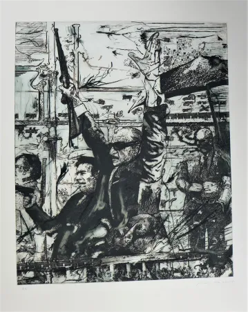 Aguafuerte Y Aguatinta Marcaccio - Sans titre 2