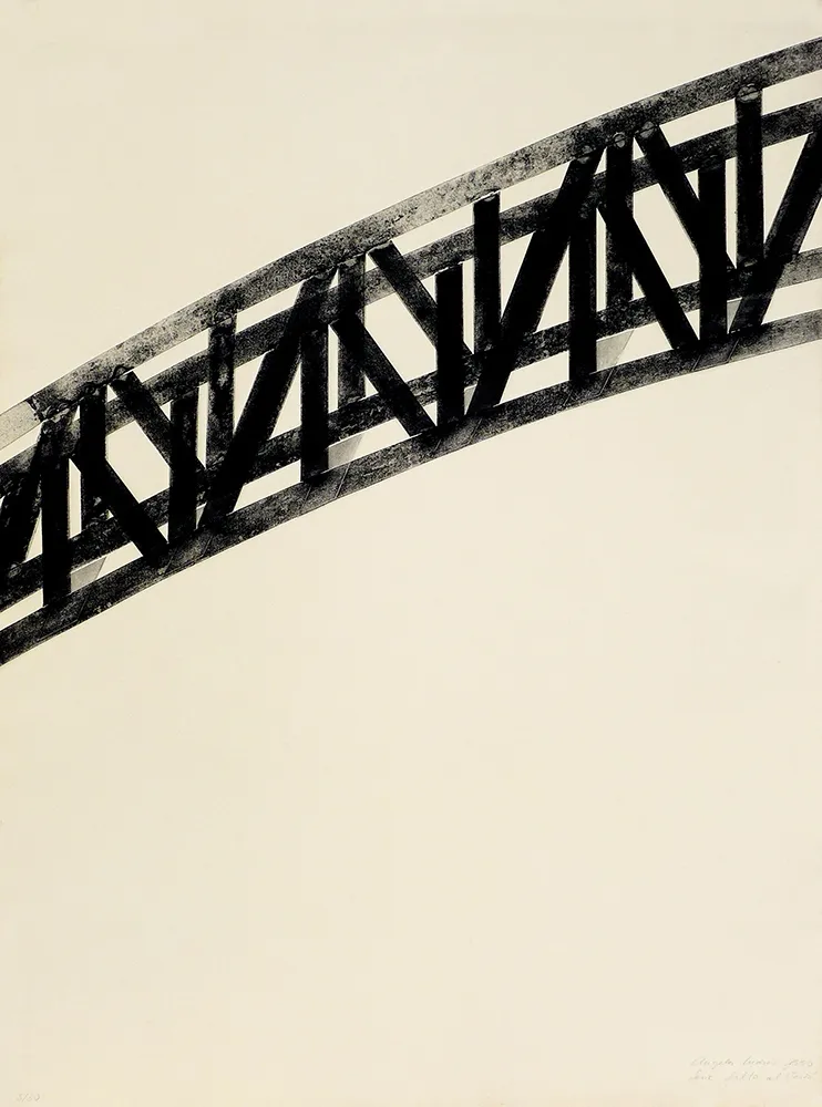 Grabado Marco - Salto al vacío IV