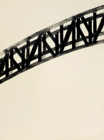 Grabado Marco - Salto al vacío IV