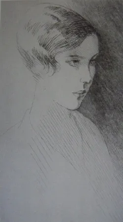 Aguafuerte Marcoussis - Francoise Pomey