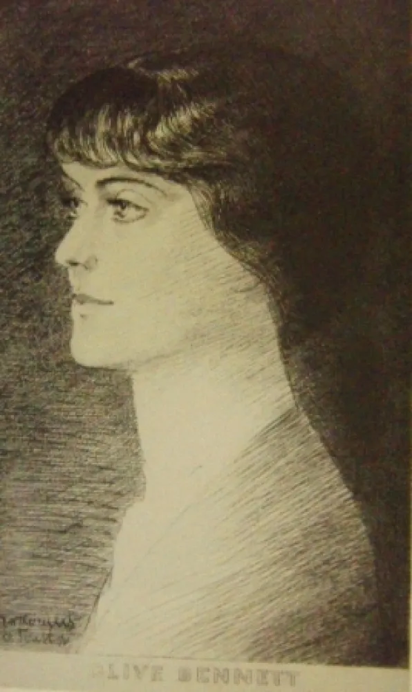 Grabado Marcoussis - Olive Bennett