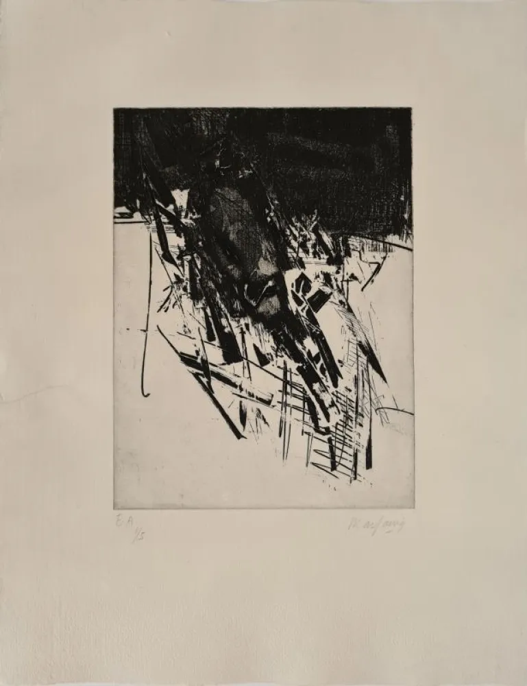 Aguafuerte Marfaing - Sans titre