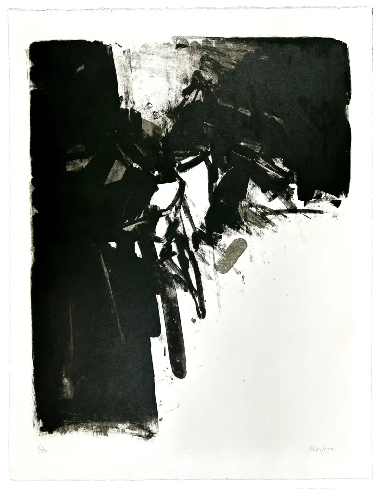 Litografía Marfaing - Sans titre