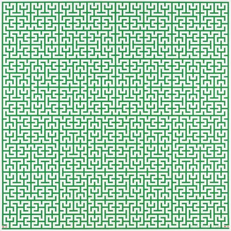 Litografía Mari - LABIRINTO - EXACTA FROM CONSTRUCTIVISM TO SYSTEMATIC ART 1918-1985