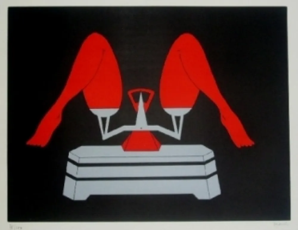 Litografía Marien - La balance